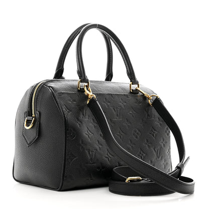 Louis Vuitton Empreinte Speedy Bandouliere 25 NM Black 3 of 13