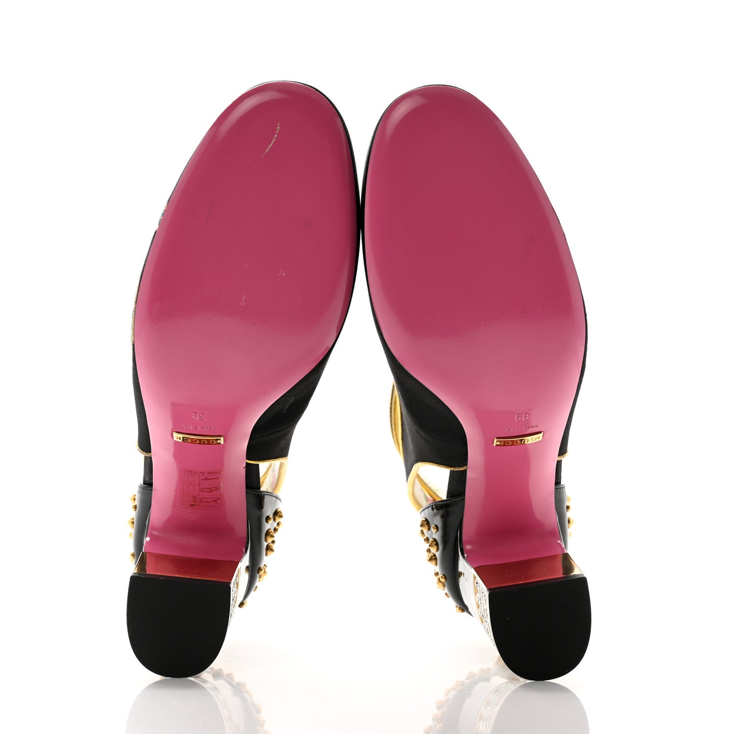 Satin Embroidered Dragon Caspar Pumps 39 Black