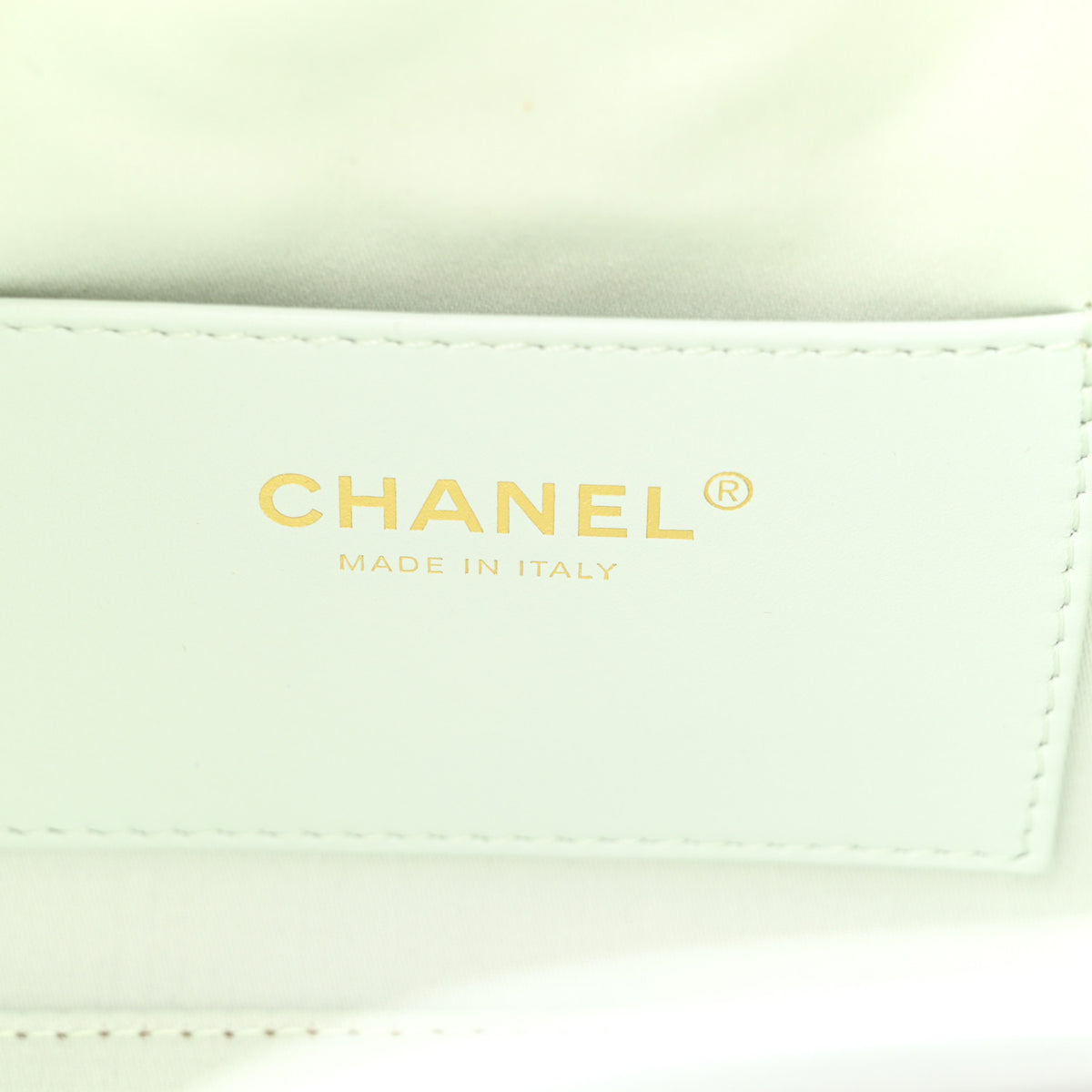 Caviar Quilted Mini Chanel 25 Handbag Light Blue