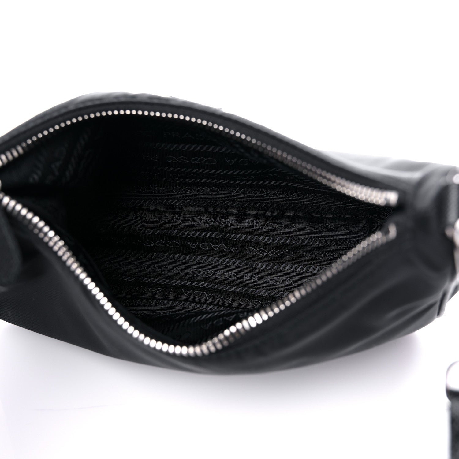 Prada Nylon Re-Edition 2005 Shoulder Bag Black 5 of 9