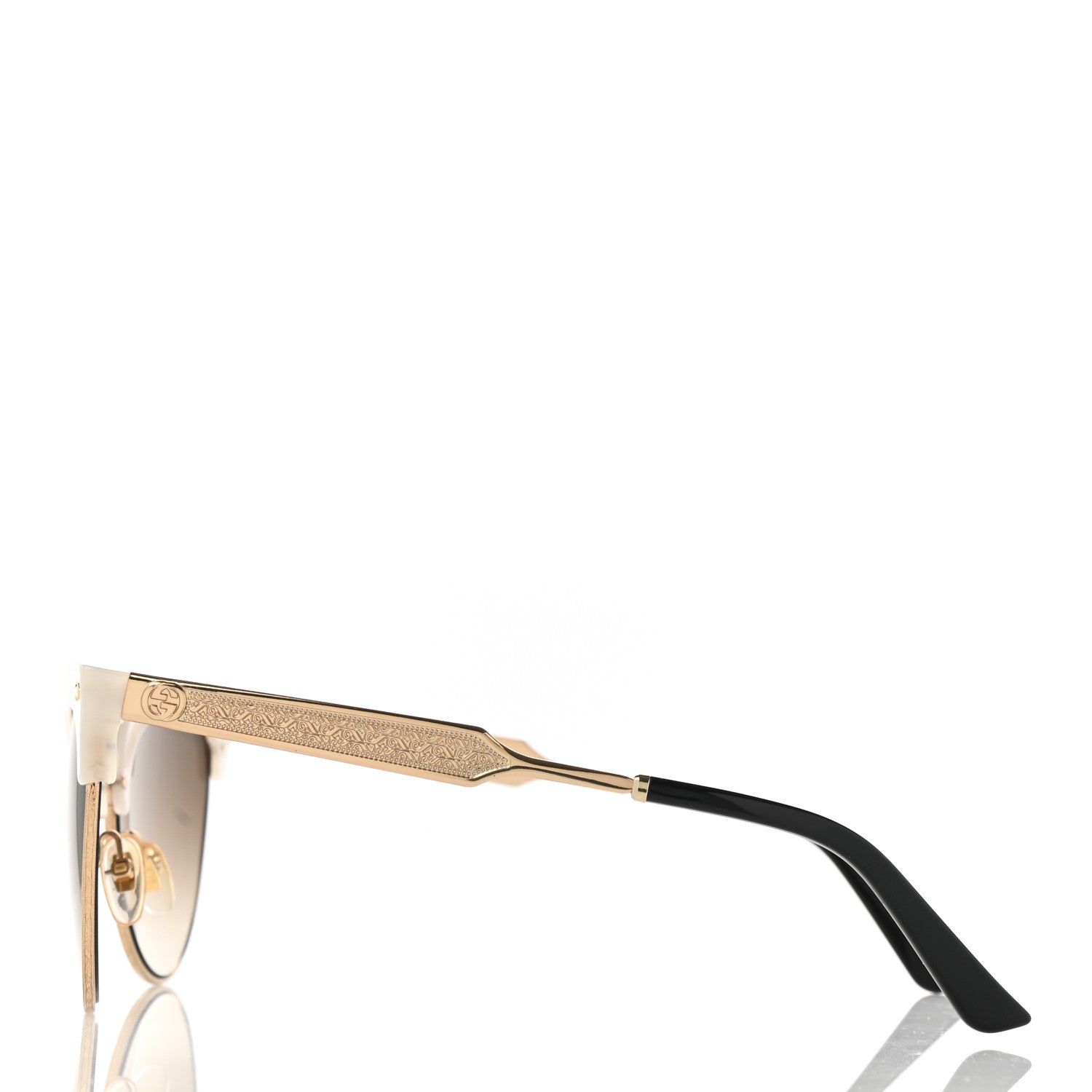 Gucci Acetate Cat Eye Sunglasses GG4283/S White 3 of 9