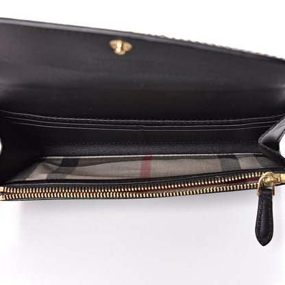 Burberry Soft Grain Calfskin Harris Wallet Black 5 of 6