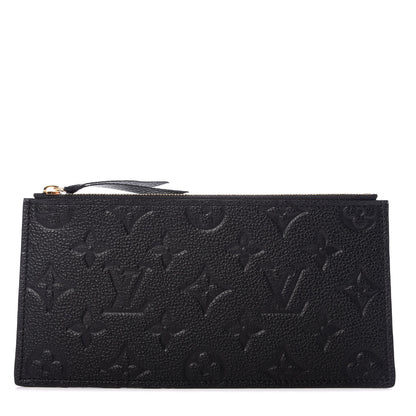 Louis Vuitton Empreinte Felicie Chain Wallet Zippered Insert Black 1 of 6