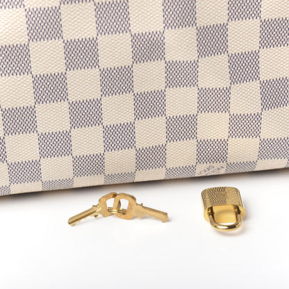 Louis Vuitton Damier Azur Speedy Bandouliere 30 13 of 14