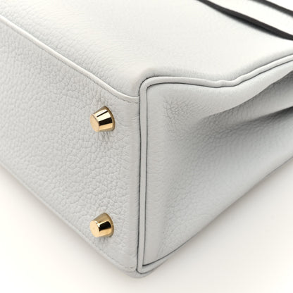 Hermes Togo Kelly Retourne 25 Gris Pale 10 of 11