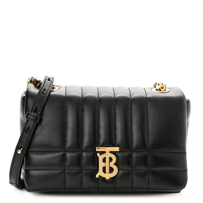 Burberry Lambskin Quilted Mini Lola Bag Black 1 of 10