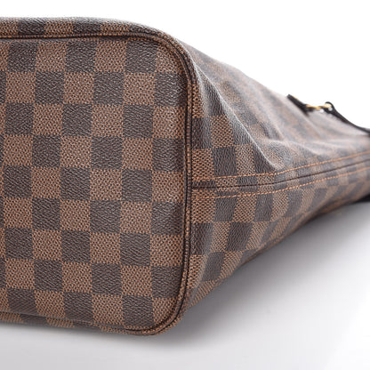 Louis Vuitton Damier Ebene Neo Neverfull MM Rose Ballerine 12 of 12