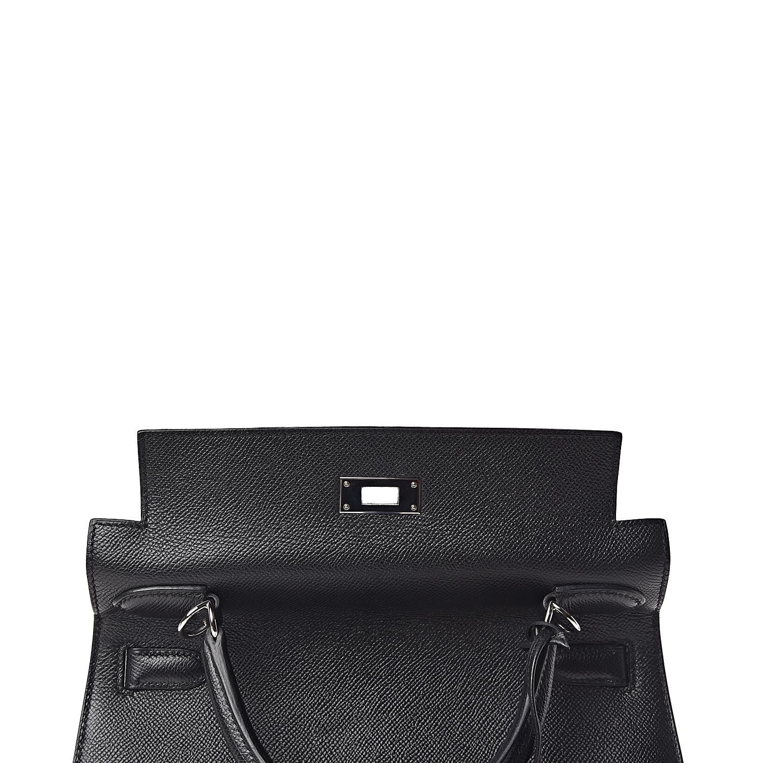 Hermes Epsom Kelly Sellier 28 Black 12 of 36