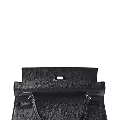 Hermes Epsom Kelly Sellier 28 Black 12 of 36
