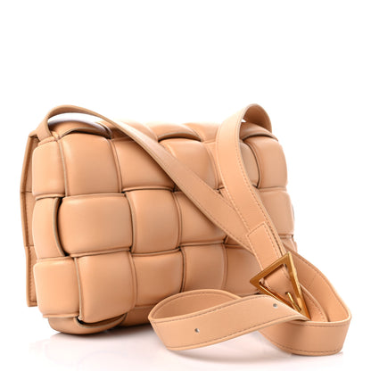Bottega Veneta Nappa Maxi Intreccio Padded Cassette Crossbody Bag Almond 2 of 10