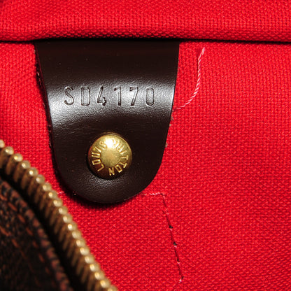 Louis Vuitton Damier Ebene Speedy 30 8 of 8