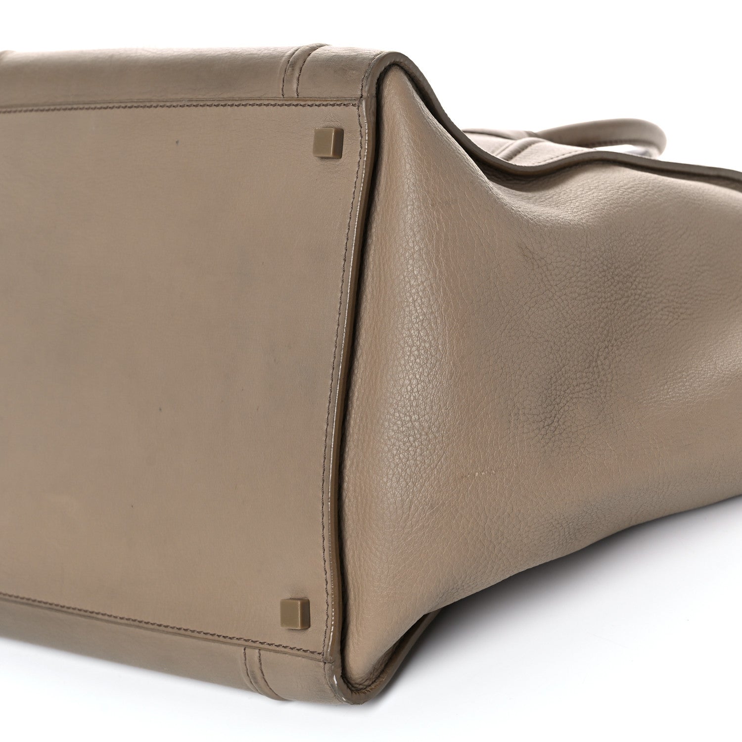Celine Grained Calfskin Medium Phantom Luggage Taupe 9 of 26