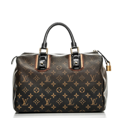 Louis Vuitton Monogram Mirage Speedy 30 Black 1 of 9