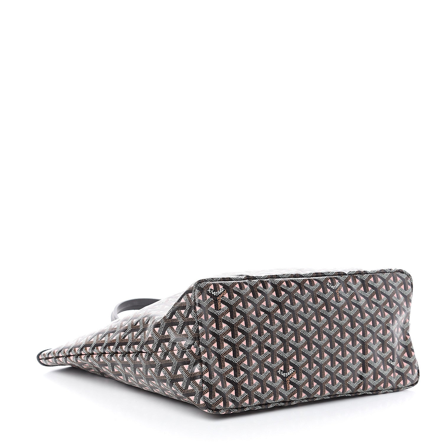 Goyard Goyardine Saint Louis Claire Voie PM Black Pink 3 of 7
