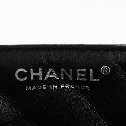 Chanel Lambskin Quilted East West Flap Black 7 of 8