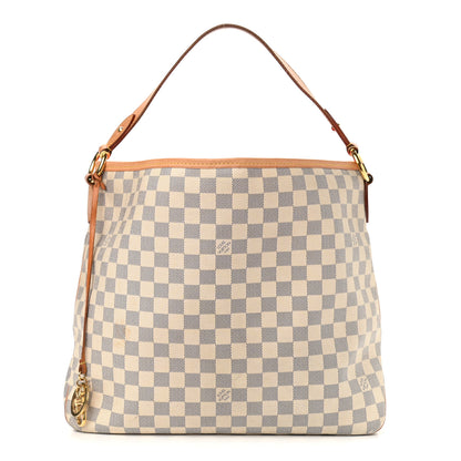 Louis Vuitton Damier Azur Delightful MM Pink 1 of 14