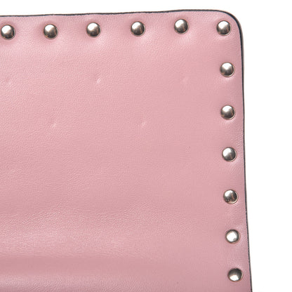 Valentino Garavani Nappa Medium Rockstud Spike Shoulder Bag Water Rose 7 of 7