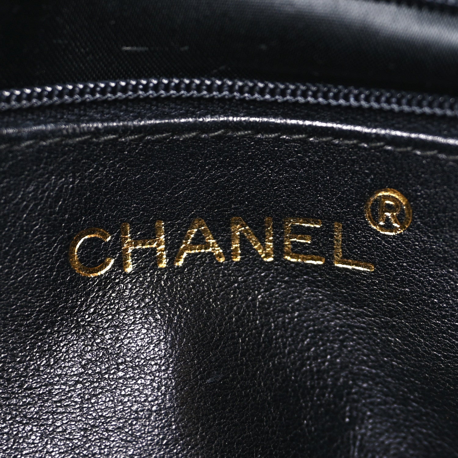 Chanel Lizard Quilted Small Tassel Camera Case Black 6 of 11
