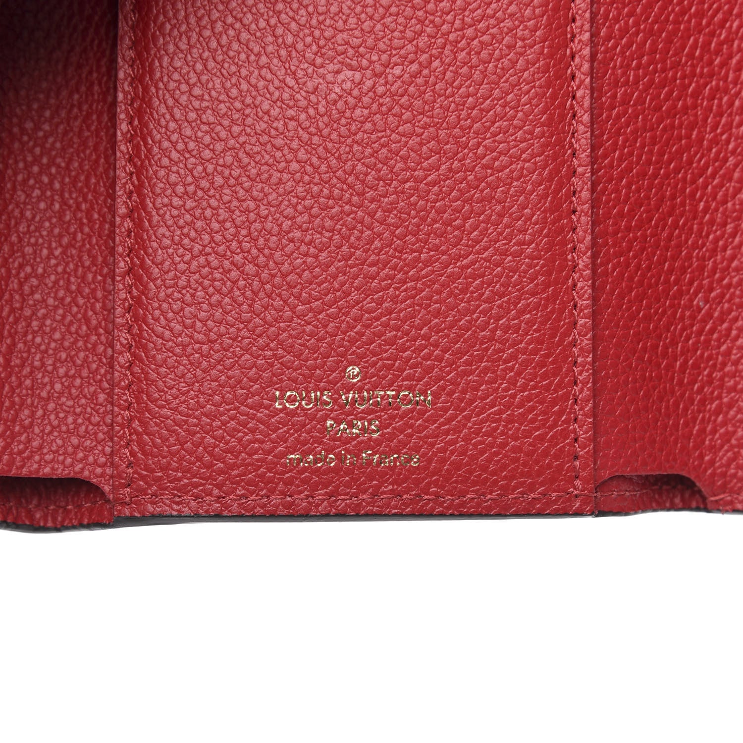 Louis Vuitton Empreinte Victorine Wallet Scarlet 6 of 8