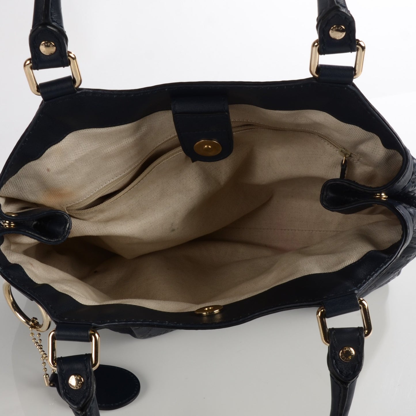 Guccissima Medium Sukey Navy