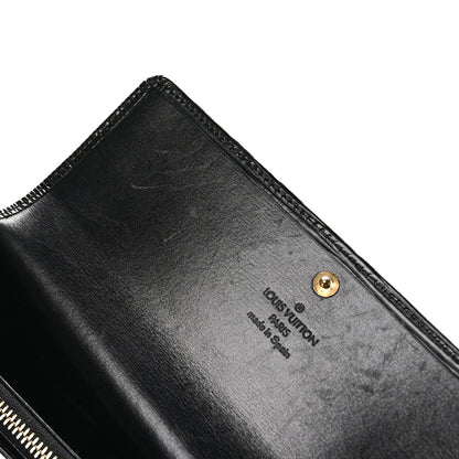 Louis Vuitton Epi Sarah Wallet Black 8 of 8