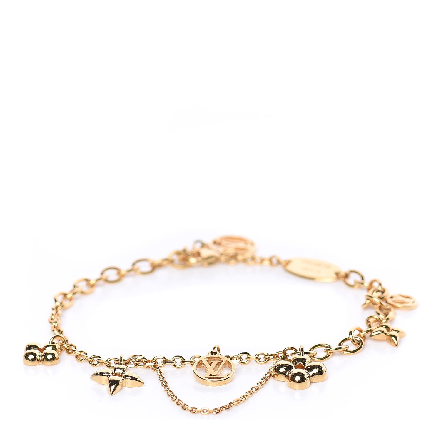 Louis Vuitton Metal Monogram Blooming Supple Bracelet 1 of 4