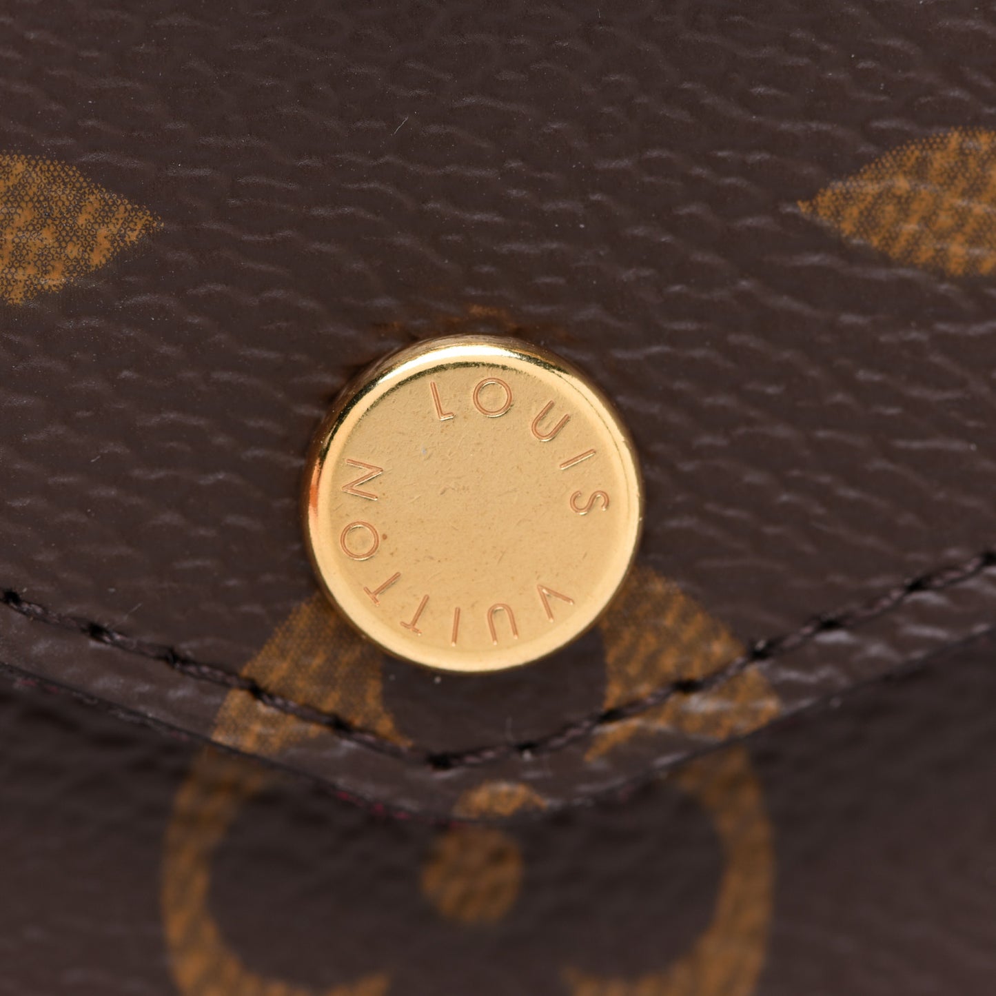 Monogram Pochette Felicie Chain Wallet Fuchsia