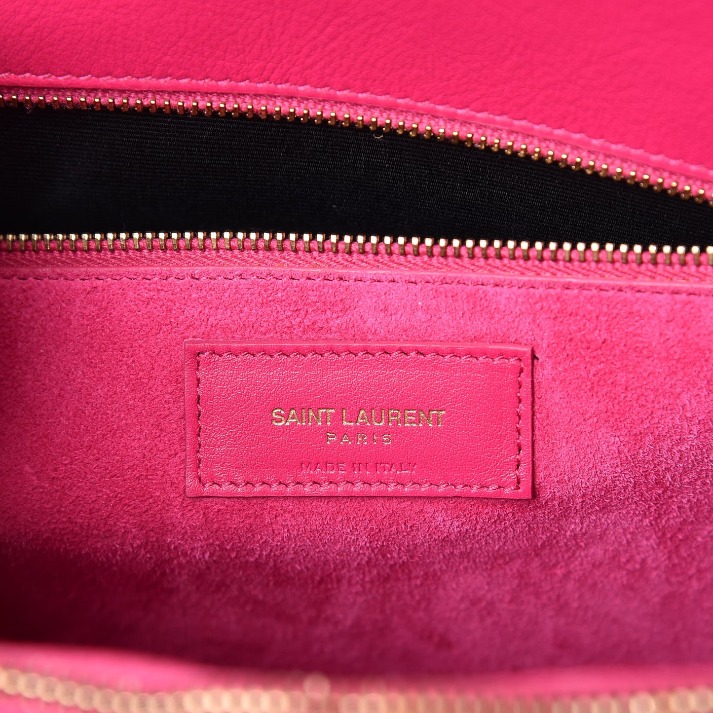 Calfskin Small Sac De Jour Lipstick Fuchsia