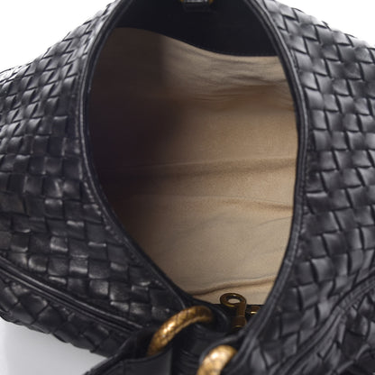 Bottega Veneta Nappa Intrecciato New Ball Hobo Black 6 of 9