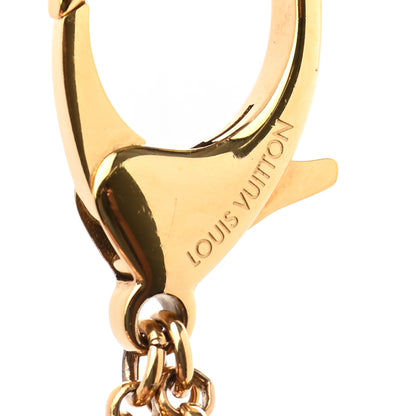 Louis Vuitton Fleur De Monogram Bag Charm Dore 3 of 4