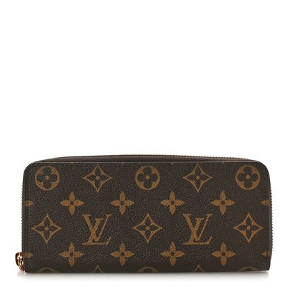 Louis Vuitton Monogram Clemence Wallet Fuchsia 1 of 8