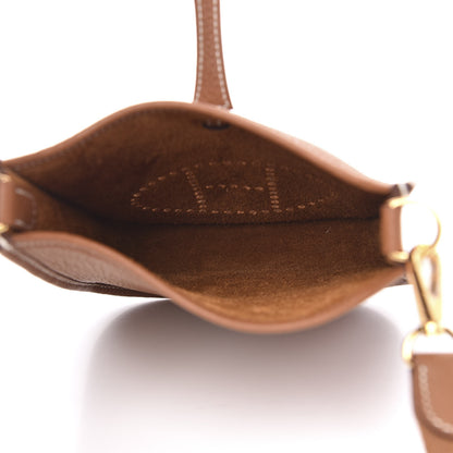 Hermes Taurillon Clemence Evelyne TPM Gold 5 of 10