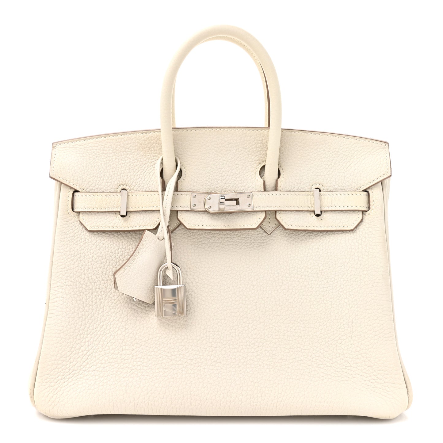 Togo Birkin 25 Gris Pale