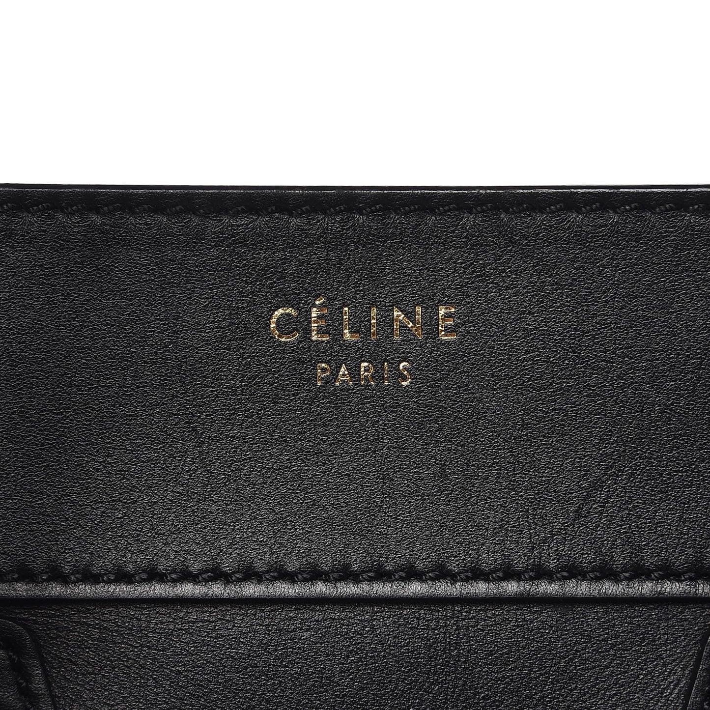 Smooth Calfskin Mini Luggage Black