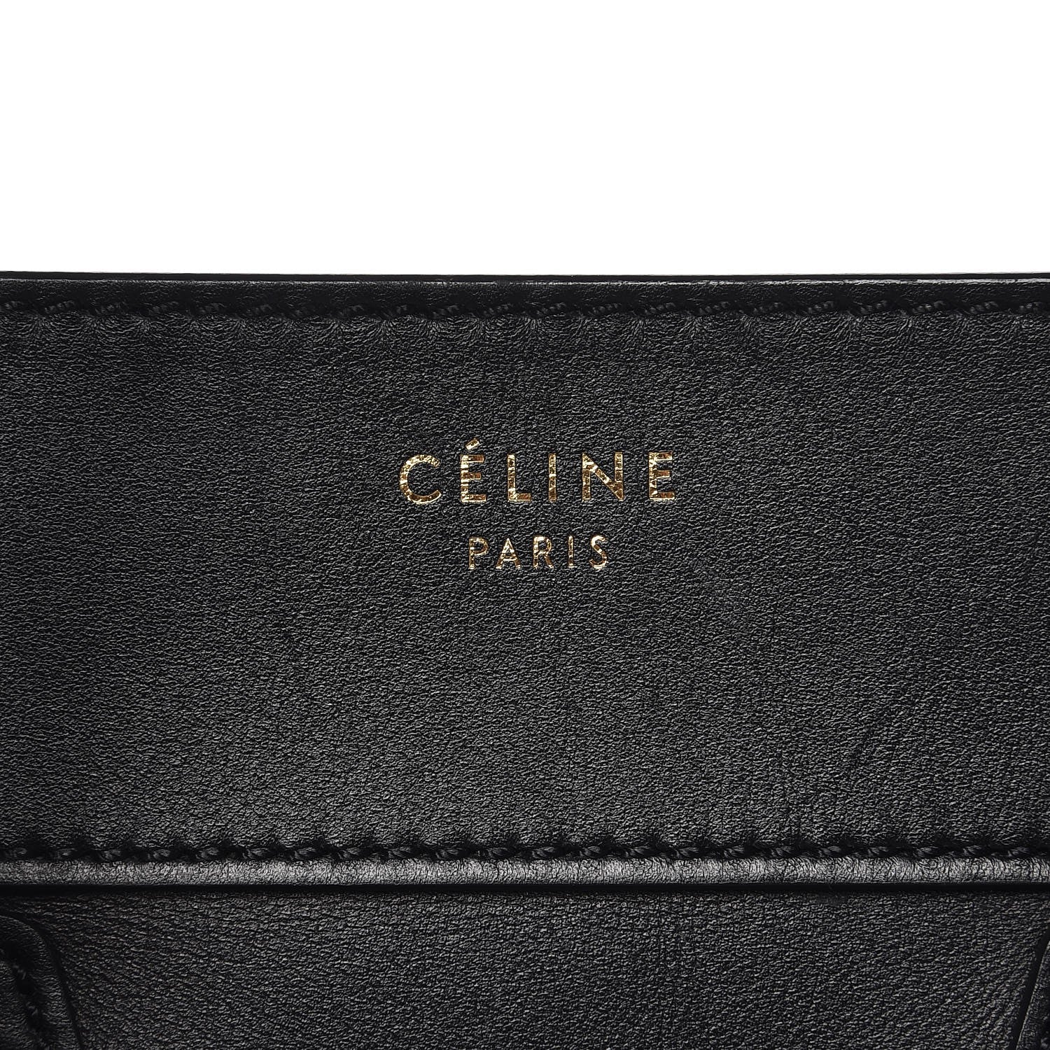 Celine Smooth Calfskin Mini Luggage Black 6 of 16