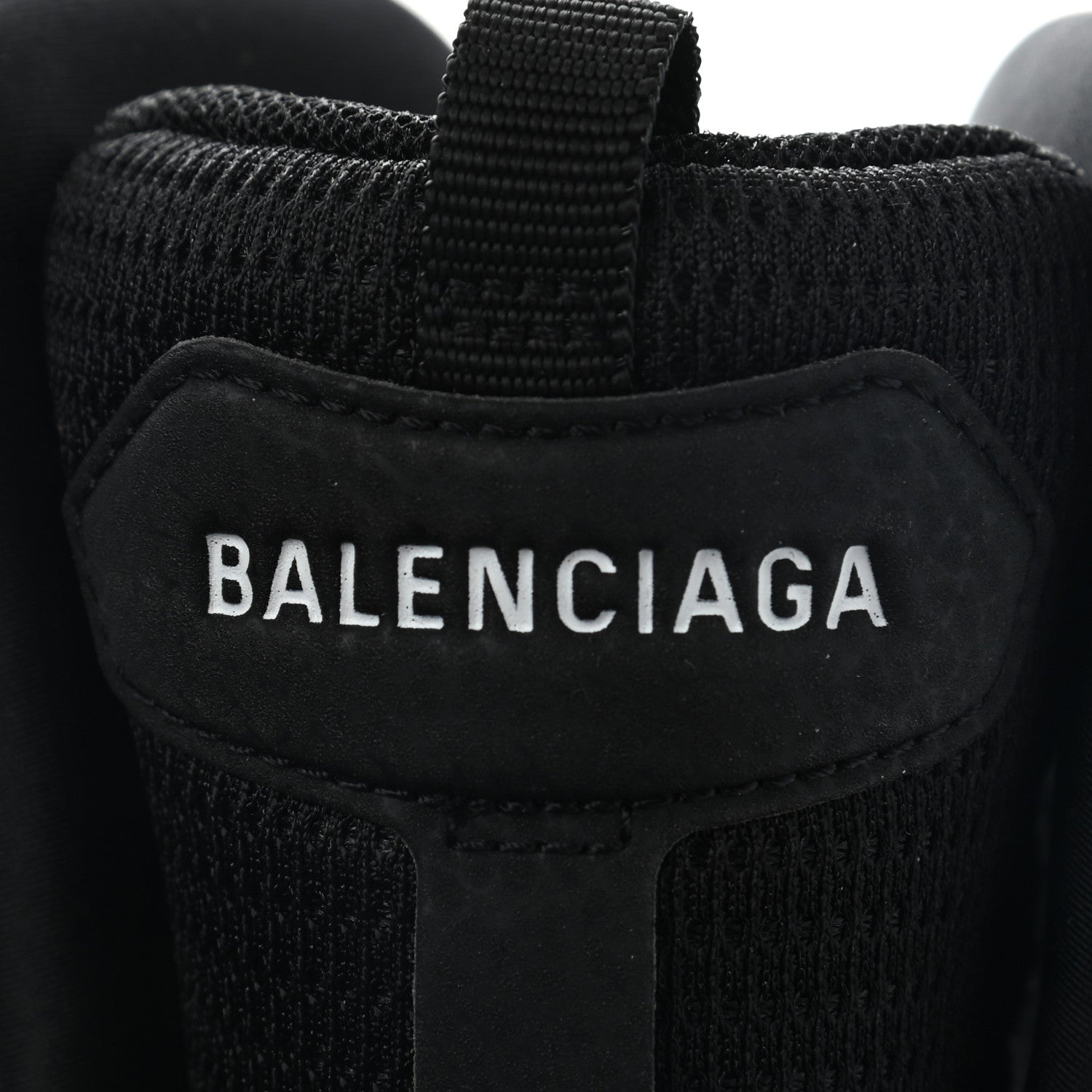 Balenciaga Mesh Nylon Womens Track Hike Sneakers 36 Black 7 of 14