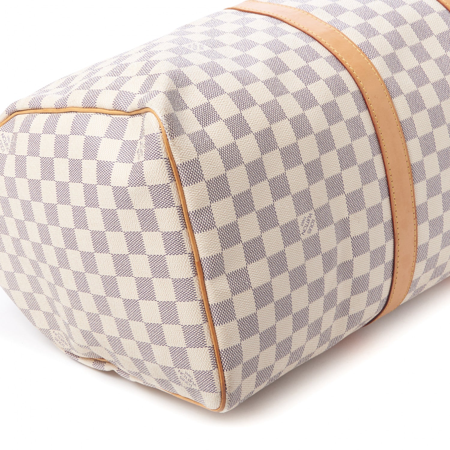 Louis Vuitton Damier Azur Keepall 50 6 of 9