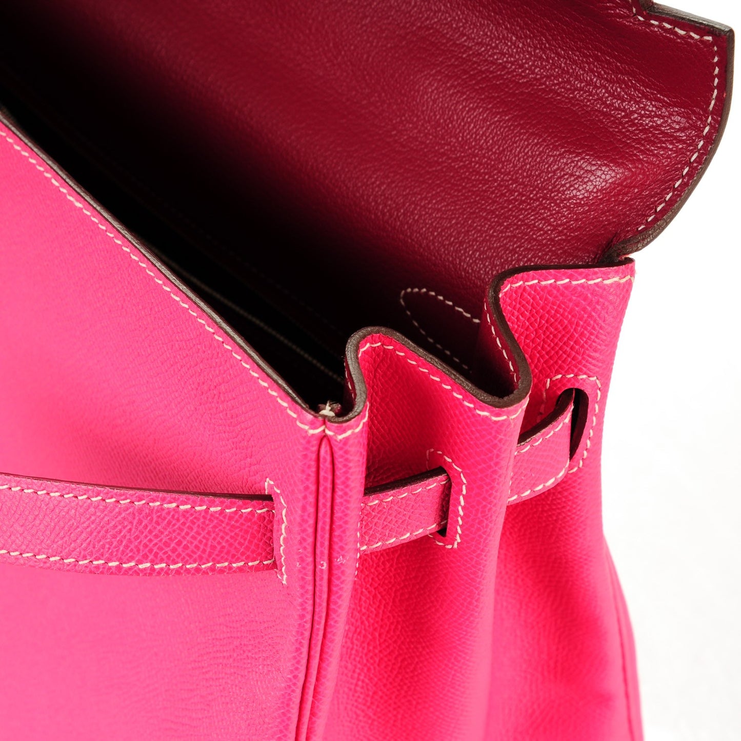 Epsom Candy Kelly Retourne 35 Rose Tyrien Rubis