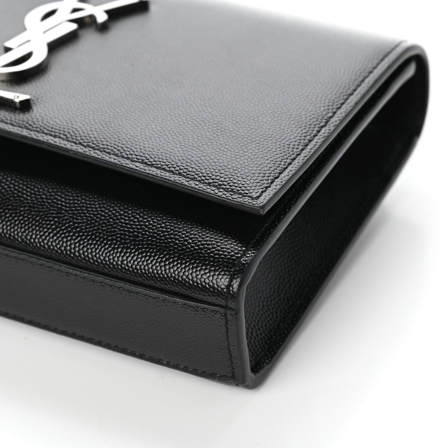 Grain De Poudre Small Monogram Kate Satchel Black