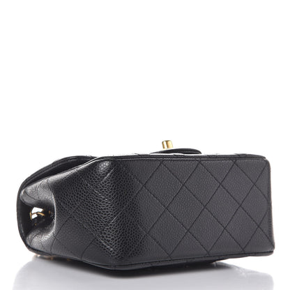 Chanel Caviar Quilted Mini Square Flap Black 4 of 8