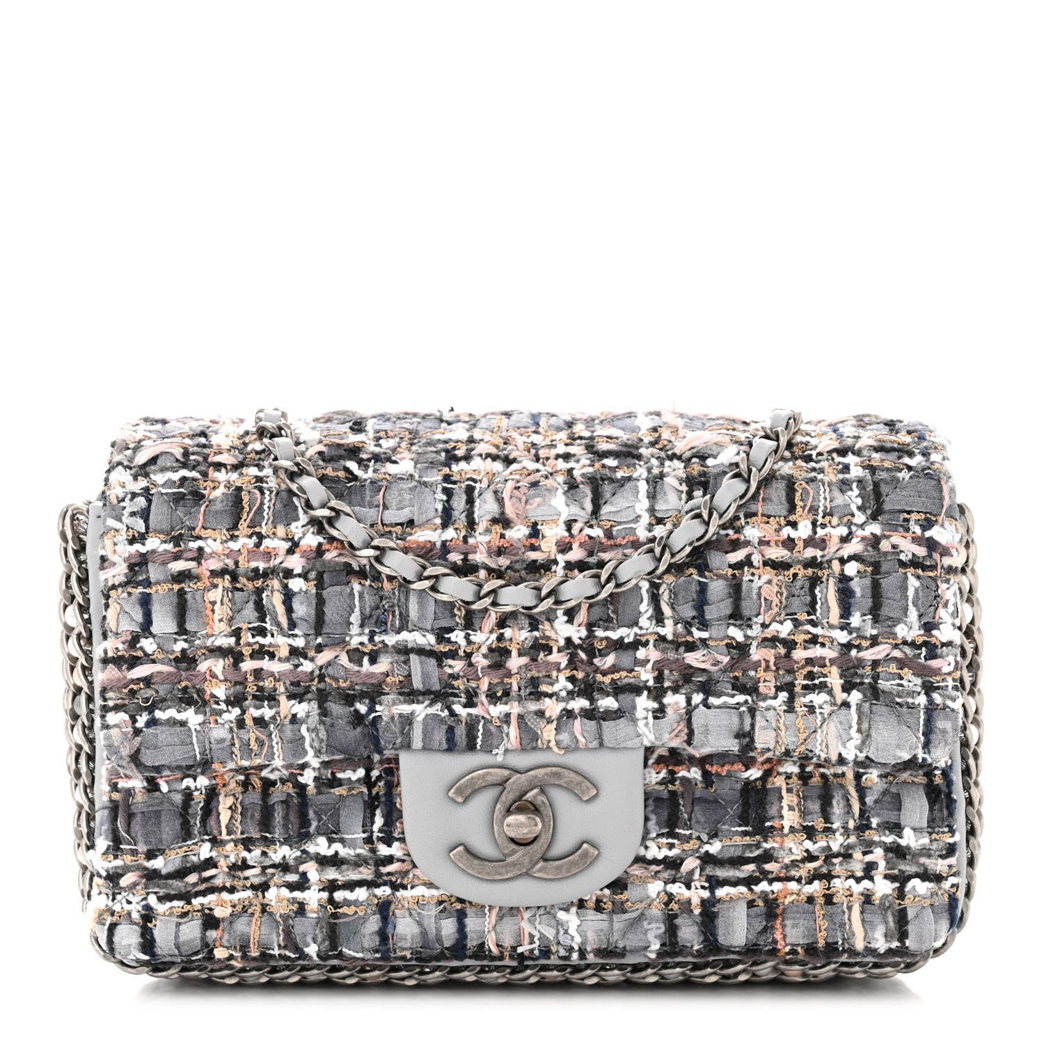 Chanel Quilted Mini River of Pearls Flap Bag 1 of 11