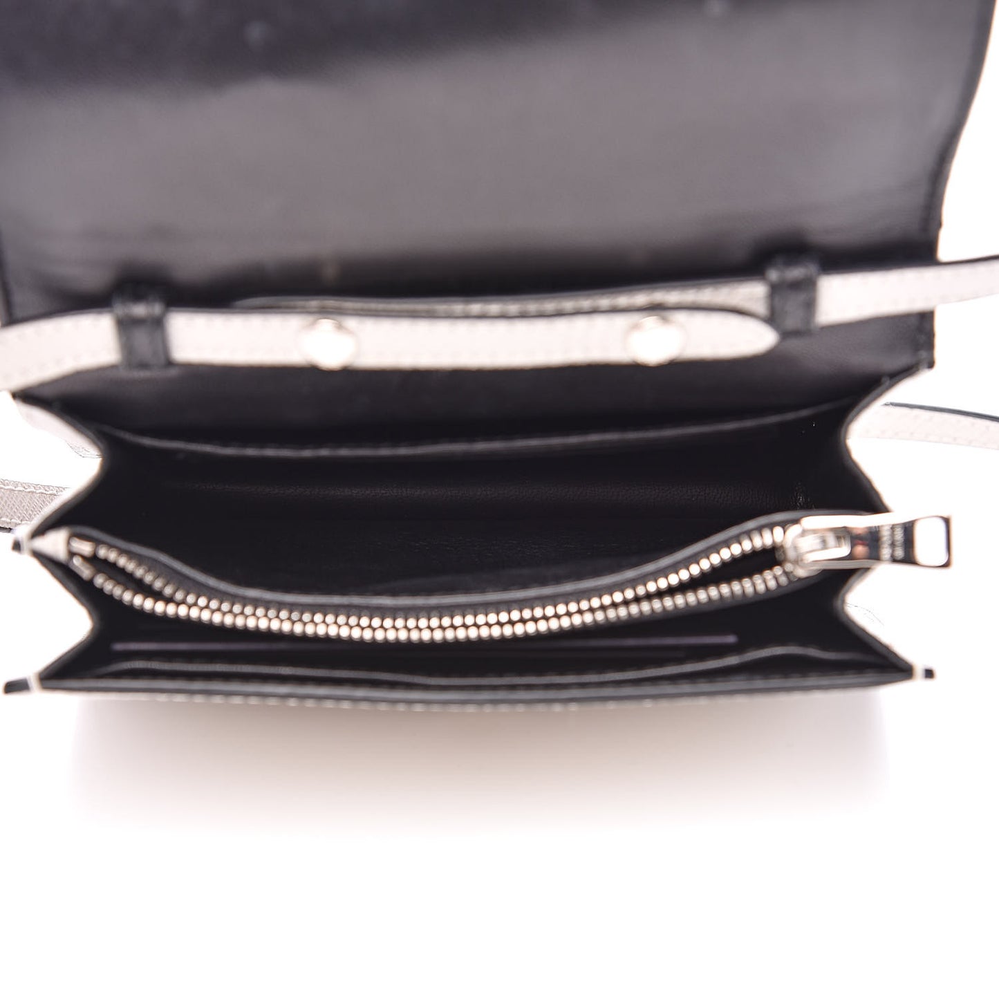 Saffiano Lux Flap Wallet With Strap Talco