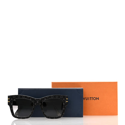 Louis Vuitton Acetate Blade Sunglasses Z1616W Black 8 of 8