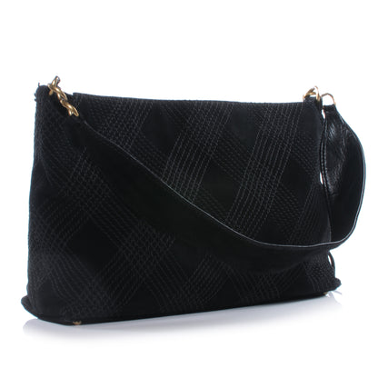 Chanel Suede Tassel CC Shoulder Bag Black 4 of 8