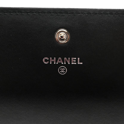 Chanel Patent Quilted Large Brilliant Flap Wallet Black 6 of 11