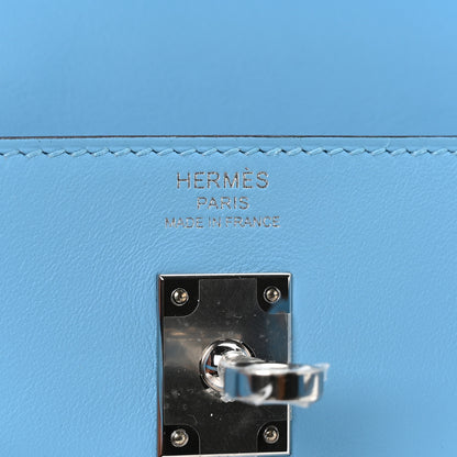 Hermes Swift Kelly Moove Celeste 6 of 11