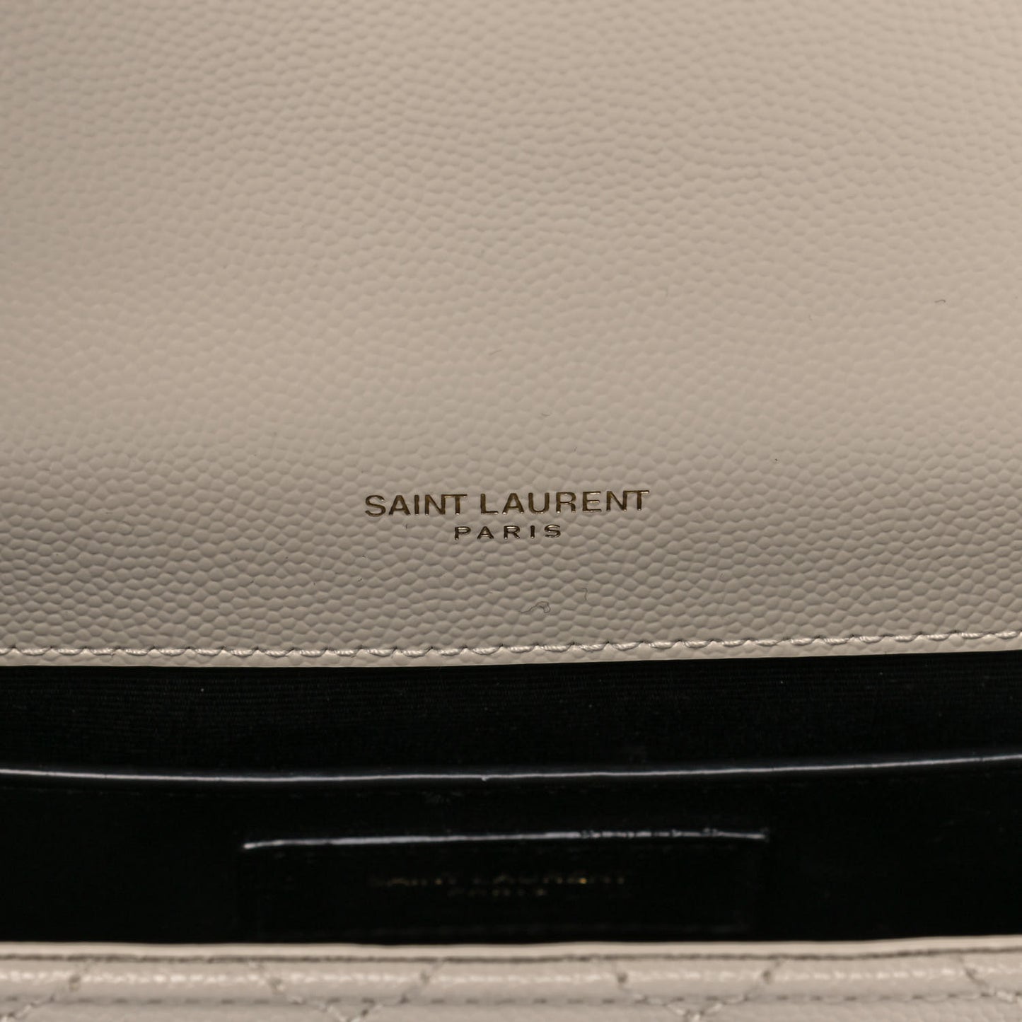 Grain De Poudre Textured Mixed Matelasse Medium Triquilt Monogram Satchel Porcellana