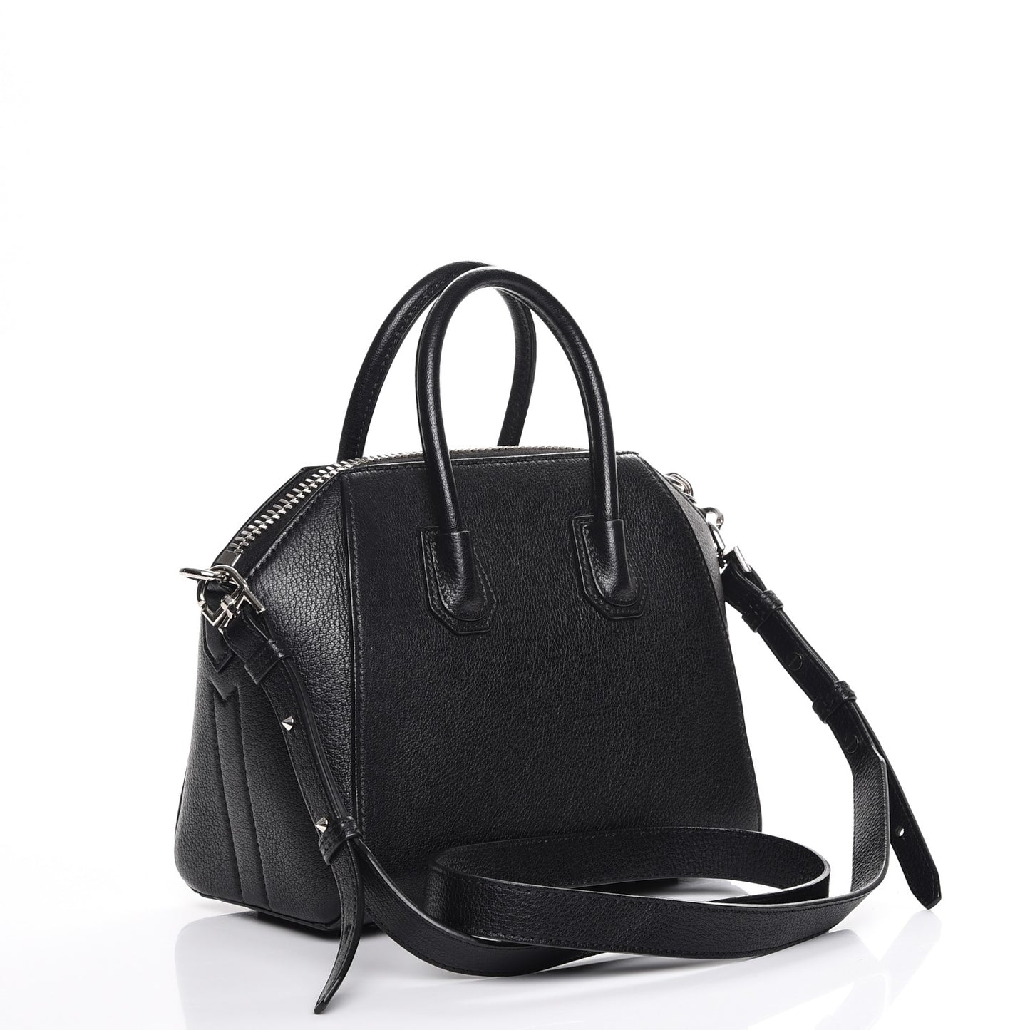 Sugar Goatskin Mini Antigona Black
