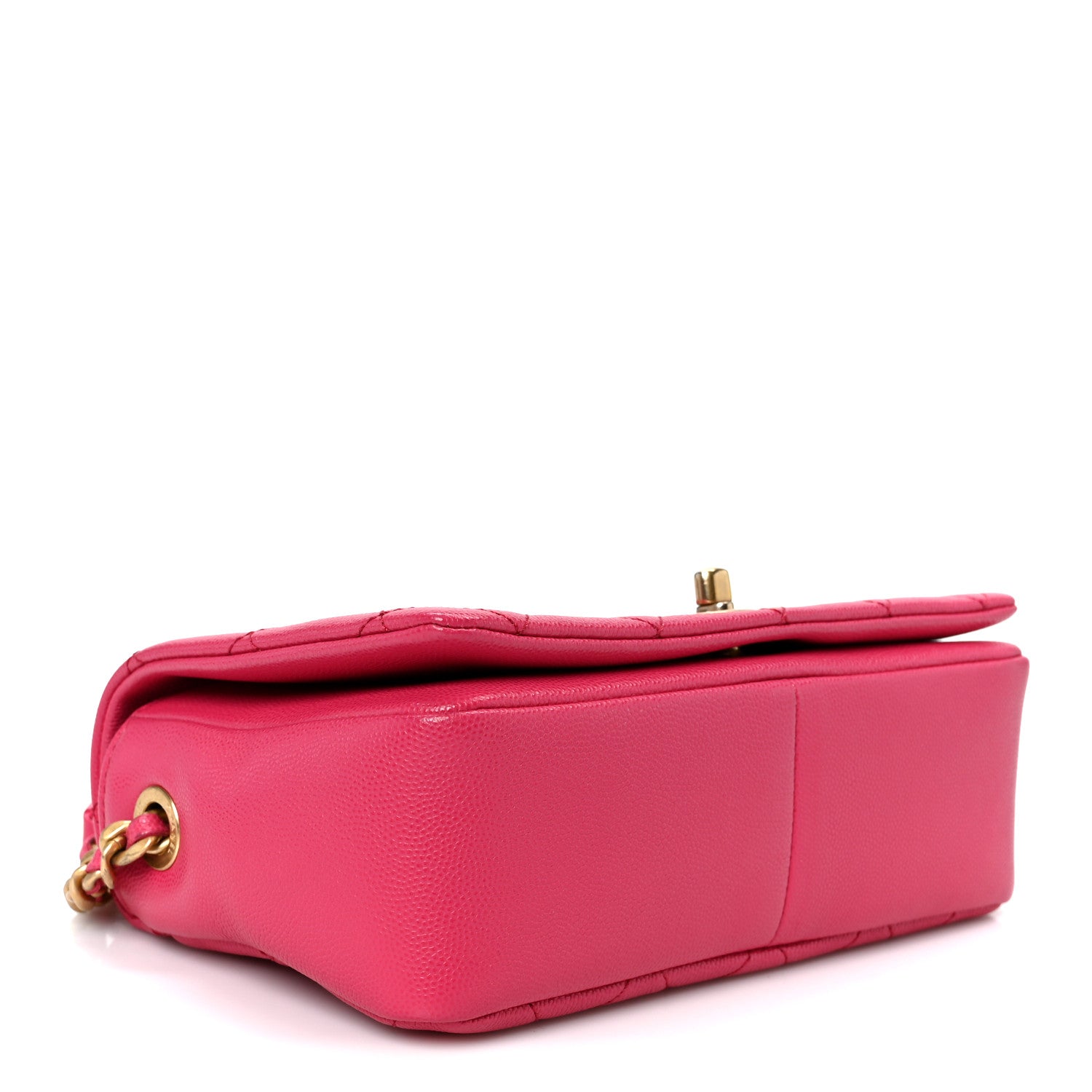 Chanel Caviar Quilted Small Fashion Therapy Flap Bag Dark Pink 3 of 10