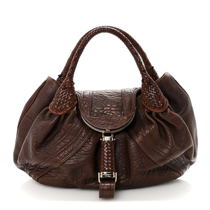 Fendi Nappa Nuvolata Spy Cognac 1 of 10